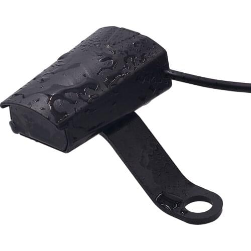 USB Port 8-32V Waterproof Motorbike Motorcycle Handlebar Charger 5V/2.1A Adapter Power Supply Socket With Indicator Light