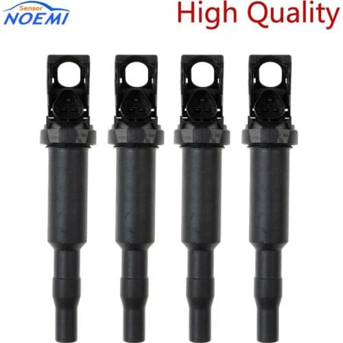YAOPEI 4Pcs 0221504464 Ignition Coil For BMW 320i 325Ci 330i 525i 530i 550i 745Li 760i X5 12131712219