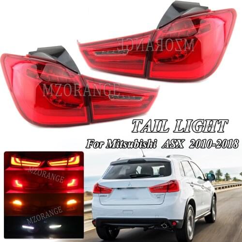 1 Set Tail Light For Mitsubishi ASX 2010 2011 2012 2013 2014 2015 2016 2017 2018 Tail Lamp Turn Signal Warning Rear Lamp LED