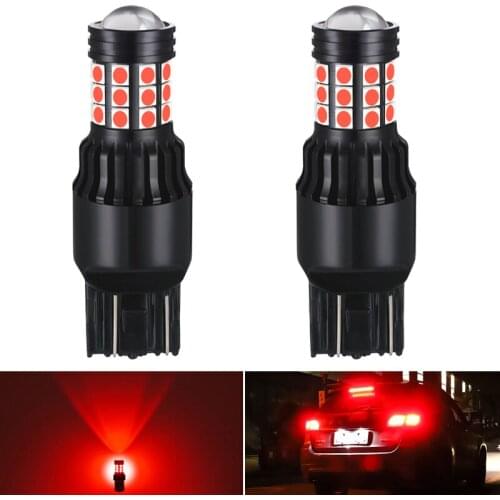 2X T20 7443 1156 BA15S 1157 T25 3157 CAN-bus LED DRL Daytime Running Light Backup Lamp bulbs For Lada Kalina Granta Vesta 12V