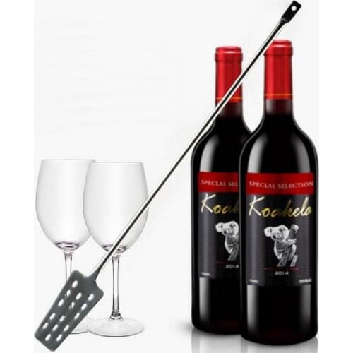304 stainless steel bar bartending tool red wine stir bar long mixer Muddlers Caipirinha Pestles Bar spoons 62cm