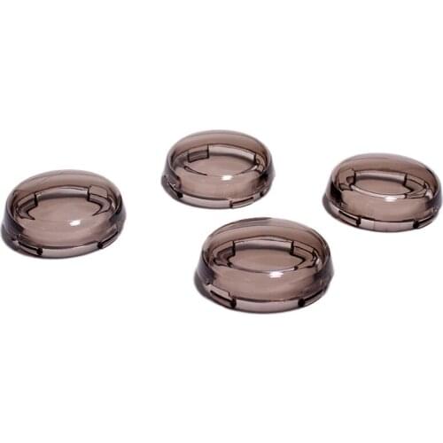 4Pcs For Turn Signal Light Indicator Lens Cover For Sportster 1200 Touring Dyna Softail Fatboy Electra Road K