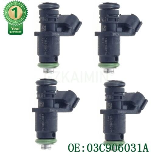 4X high quality FUEL NOZZLE INJECTOR nozzle 03C906031A 03C 906 031 A for VW /for Audi / for Skoda 03C906031 03C 906 031