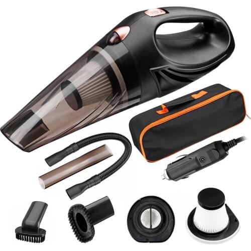 12V Car Vacuum Cleaner Automobile Auto Handheld Vacuum Cleaner Dry / Wet Portable Duster Indoor Home Car interior Powerful