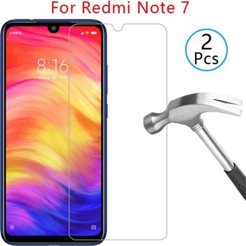 Case on redmi note 7 cover tempered glass screen protector for xiaomi ksiomi readmi not note7 not7 protective phone coque global