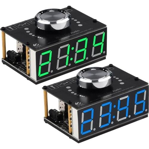 RISE-HIFI Level Stereo Bluetooth Digital Power Amplifier Board Module With WIFI Timing Clock