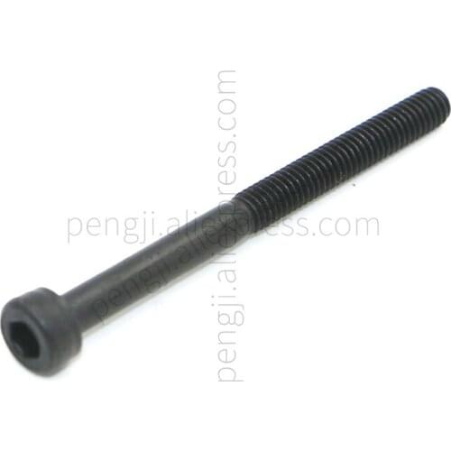100PCS M3 - 0.5 x 35mm Socket Head Cap Screws Metric, Allen Socket Drive, 12.9 Grade Alloy Steel, DIN 912, Black Oxide Finish