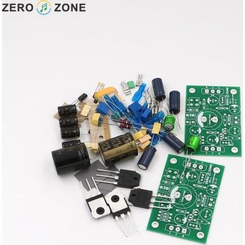 GZLOZONE PNP Sanken W0302 JLH1969 Single-ended Class A Power Amplifier Kit 10W+10W