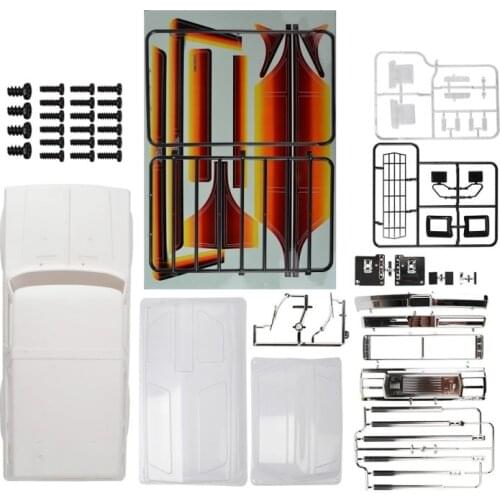 FBIL-RC Crawler Car Parts Hard Plastic Body Car Shell 313mm Wheelbase Unassembled Kit for Axial SCX10 90046 Traxxas 4 ford Bronc