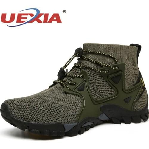 Summer Mesh Boots Men Shoes Lightweight Sneakers Fashion Casual Walking Breathable Slip on Loafers Zapatillas Hombre Motocycle