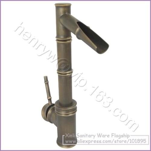 L16293 - Luxury Brass Oil Rubbed Basin Faucet Bronze Deck Mounted Basin Tap