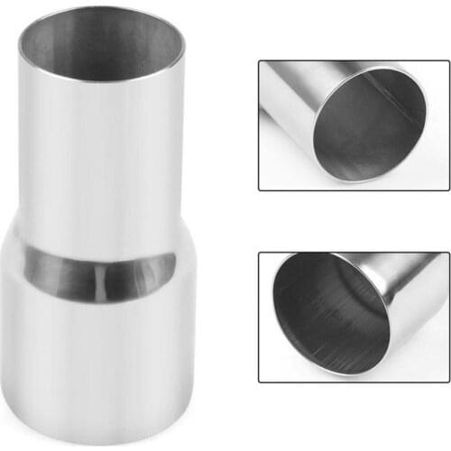80% Hot Sell Stainless Steel Car Modified Exhaust Reducer Muffler Pipe To Component Adapter