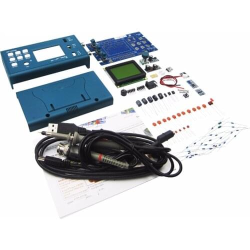 DSO068 20MHz Mini Digital Storage Oscilloscope DIY F Version Kits Digital Screen Electronic Teaching Practice Production Suit