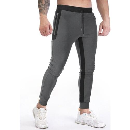 Mens Training Pants Sweatpants Casual Workout Joggers Fitness Sport Trousers
