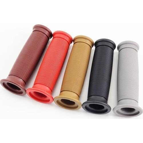 Rubber 22MM Moto Handlebar Retro For Harley Style Parts Universal Motorbike Accessories Motorcycle Grip