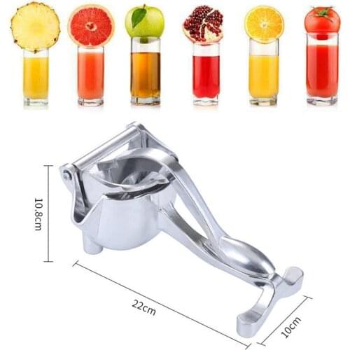 Manual Juice Squeezer Aluminum Alloy Hand Pressure DIY Juicer Extractor Maker Orange Lime Grapefruit Presser Fruit Tool