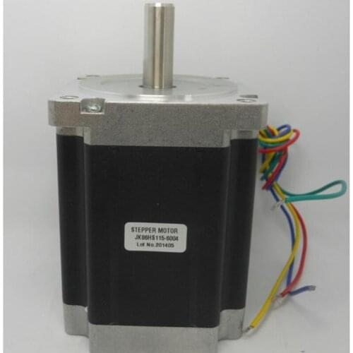 1pcs Nema34 Stepper Motor 86HS115-6004 8.7N.m 6A Nema 34 motor 1240 Oz-in for CNC engraving machine high torque 3d print
