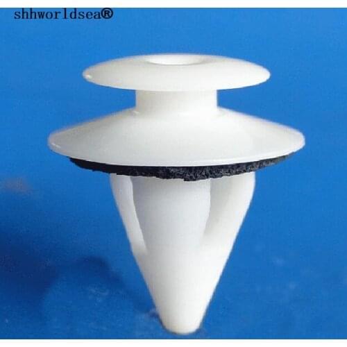 Shhworldsea auto plastic fasteners door panel&rocker moulding retainer for toyota 67771-12070 for lexus for toyota from 1992-on