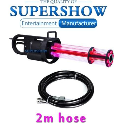 High quality LED CO2 gun for DJ party wedding and stage by handle led stage dj equipment