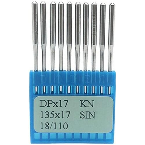 1 BOX For 100 PCS YUK sewing machine parts DOTEC DP*17 Industrial sewing machine needle Computer pattern machine Needle