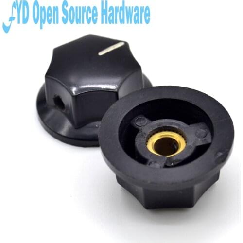 2pcs MF-B01 MFB01 Potentiometer Knob Bakelite Knob Plastic Knob Speeder Knob