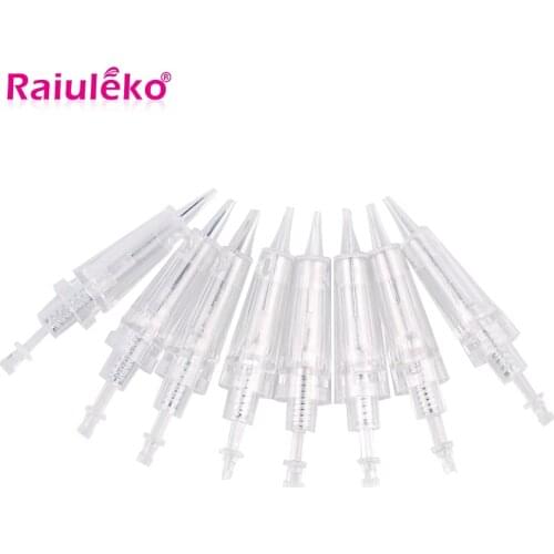 20pcs Bayonet Micro Needle Tattoo Cartridge Needle R1/R2/R3/R5/R7/F3/F5/F7 for Micropigmentation Makeup Eyebrow Lip Derma Tools