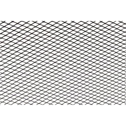 60% Dropshipping!100x33cm Universal Aluminum Alloy Auto Car Front Bumper Grille Rhombic Mesh Net