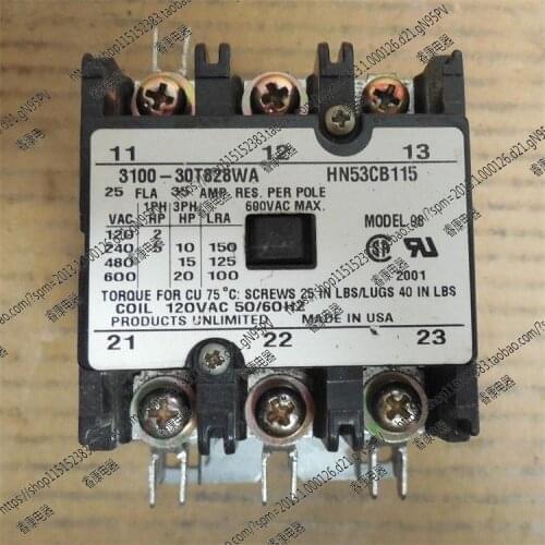 American air conditioner contactor cutting machine contactor 3100-30T828WA 3100-30T828VB