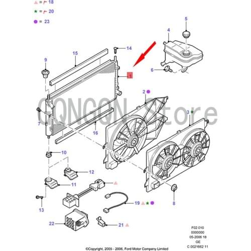 CAR Water Tank For dMo nd eoM etr ost ar Water Tank Radiator Air Conditioner Cooling Net Cooler Heating Water Tank