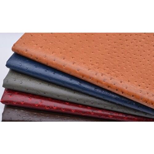 Glitter Fabric Ostrich Prints Faux Leather Chair leatherette pu Eco Synthetic Cheap-fabrics Upholstery Fabric Sofa paten telas