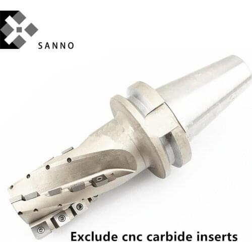 BMC whole type roughing milling cutter holder BT40 indexable screws thread mills tools bar