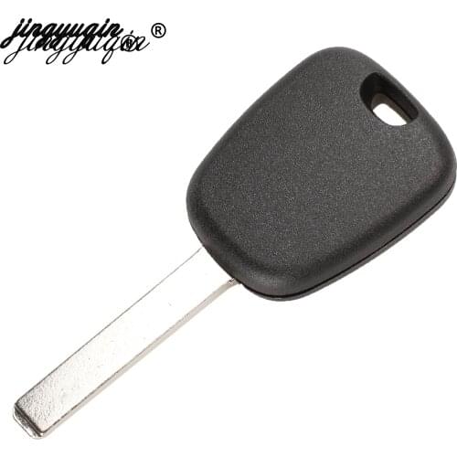Jingyuqin Blade Transponder Auto Car Key Cover Replacement Case for Peugeot 106 107 307 207 306 406 For Citroen C2 C3 C4