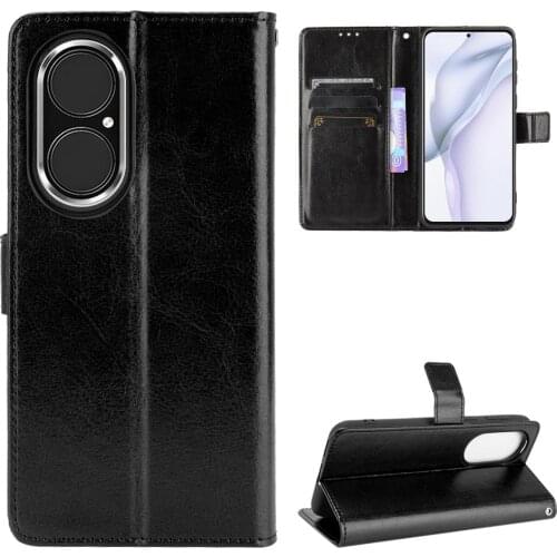 For Huawei P50 Case For Huawei P50 Pro Luxury PU Leather Wallet Lanyard Stand Case For Huawei P50Pro P 50 HuaweiP50 Phone Bags