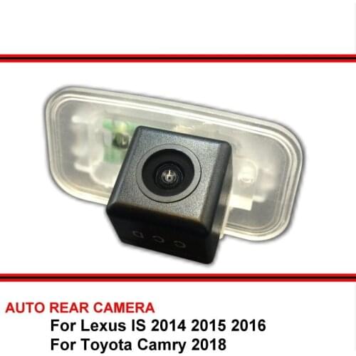 For Lexus IS 2014~2016 Toyota Camry 2018 Car Reverse Backup Waterproof HD CCD Rearview Parking Rear View Camera Night Vision