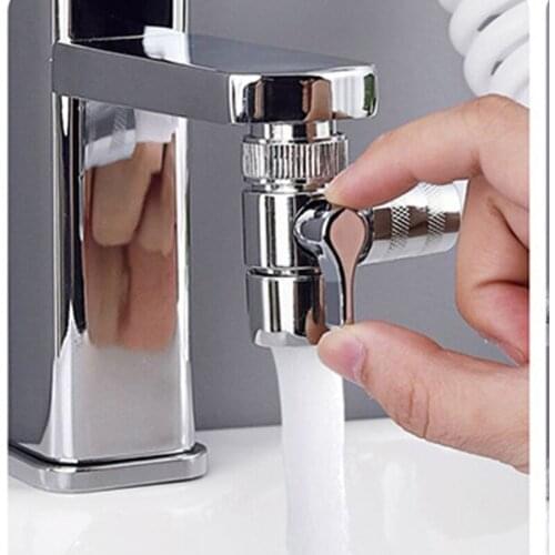 Shampoo Artifact Faucet External Shower Booster Small Nozzle Set Washbasin Pool Bathroom Hand-held Extender W3JE