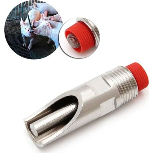 Stainless Steel Duck-Billed Pig Automatic Water Nipple Drinker Plastic Mouth