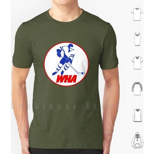 Wha T Shirt Print For Men Cotton New Cool Tee Defunct Logo Awesome Cool Hockey World Hockey Sick Leauges Afl Puck Toronto