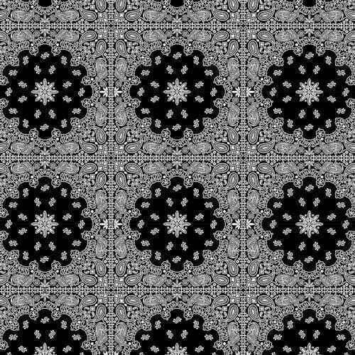 2021 European and American brand square cashew twill direct-jet through-bottom advanced custom printed fabric