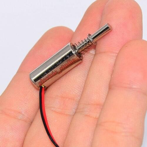 DC3V 5V 6V 9V 12V 8mm Tiny Mini Cylindrical Suction Solenoid Electromagnet For Mini fingerprint lock