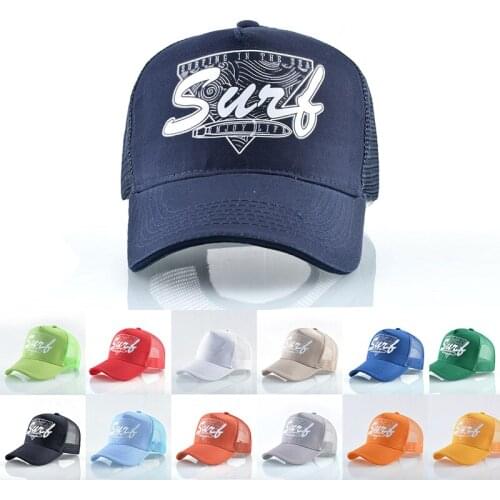 Fashion Letter Printed Adjustable Baseball Cap Unisex Outdoor Sports Mesh Cap Adult Travel Cotton Breathable Casual Sunhat