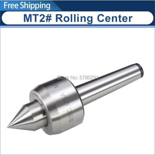 MT2# Rolling Center/Active top/Active thimble/SIEG S/N:10024 C6/SC6/C4/SC4/C6B/C8/SC8/SM4/M6/SM6/M8/SM8 Live center