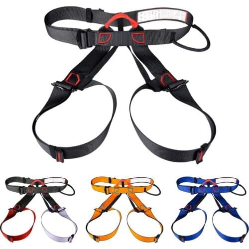 Outdoor Rock Climbing Seat Equipment Half-height Safety Belt Insurance Pants High-Altitude Operations Wall Cleaning Protection