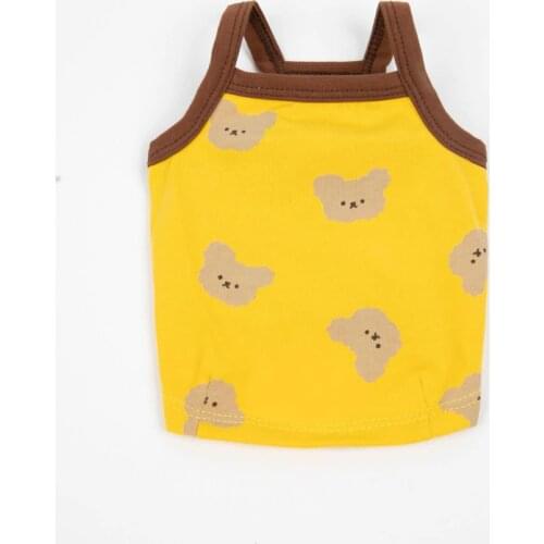 Cartoon Dog Vest Skirt XXS XS Doggie Puppy Small Dog Clothes Shirt Yorkie Chihuahua Pomeranian Bichon Poodle Schnauzer Clothing