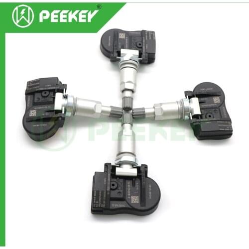 4pcs Tire Pressure Monitor System TPMS sensor 1K0907255C for Audi Quattro SQ5 Volkswagen EOS Passat Beetle Golf 1K0907253D