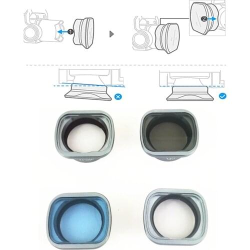 Glass UV CPL Star Night Lens Filter Protector Cover Cap for DJI FPV Combo Drone Accessories