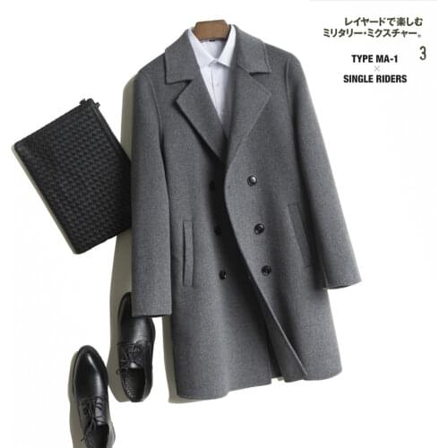 Tangqhxy Mens Wool Coats