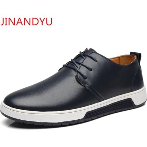 Big Size 48 Business Mens Wedding Dress Shoes Mens Office Shoe Lace Up Black and White Shoes Men Leather Casual Shoes Elegant