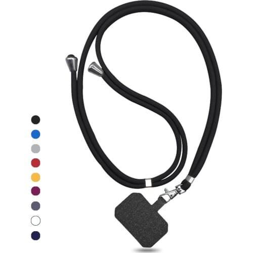 Universal Crossbody Patch Phone Lanyards Mobile Phone Strap Lanyard 9 Colors Soft Rope for Cell Phone Hanging Cord