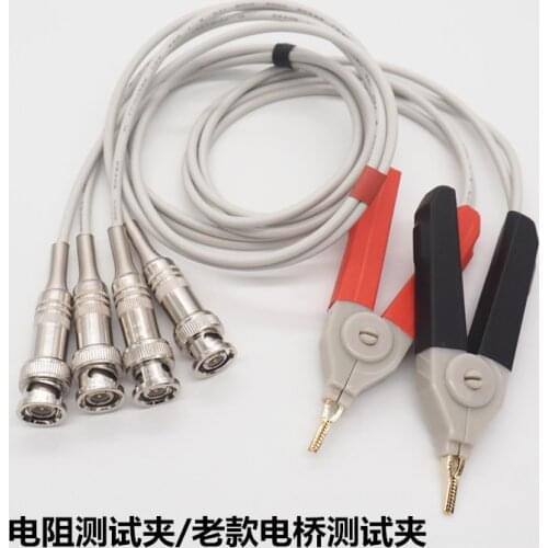 FEORLO LCR Meter Test Leads / LCR test Clip / Terminal Kelvin Test Line High Quality Accessories Durable