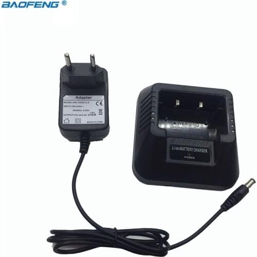 Home Charger EU US Baofeng Desktop Charger dock Adapter For UV 5R UV-5RE Radio Walkie Talkie Baofeng UV-5R Standard Accessories